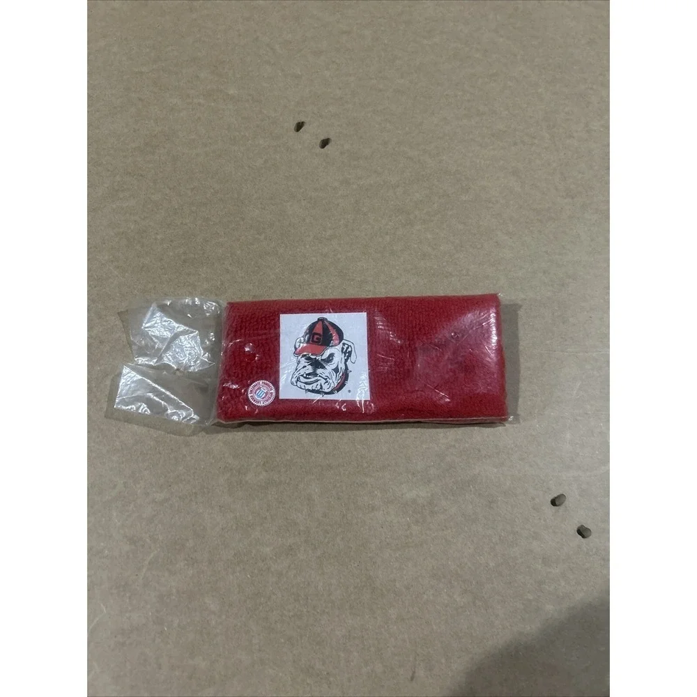 New, Sealed, Dead‎ Stock Vintage Georgia Bull Dogs Sweat Band From 80s Official